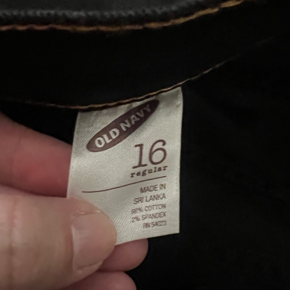 Old Navy - the Diva black jeans - NWOT - Picture 4 of 7
